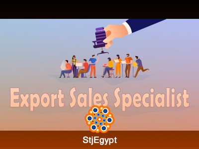 أخصائي مبيعات تصدير | Export Sales Specialist